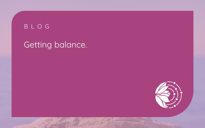 Getting balance