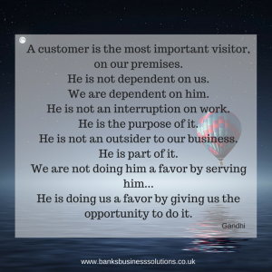 A customer is the most important