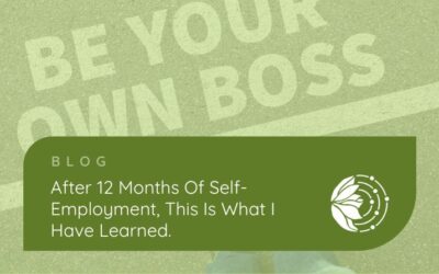 After 12 months of self employment this is what I have learnt