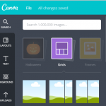 canva grid