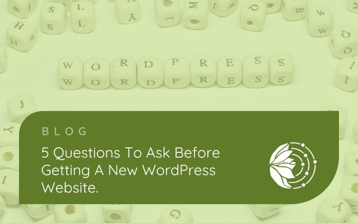 5 Questions to Ask Before Getting a New WordPress Website