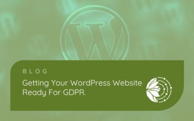 Getting your WordPress Website ready for GDPR