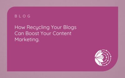 Making Content Marketing Easier By Re-using Blogs