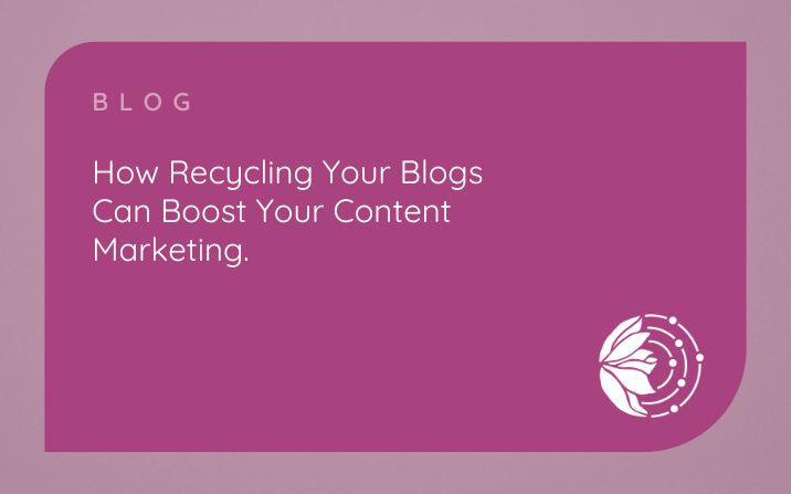Making Content Marketing Easier By Re-using Blogs