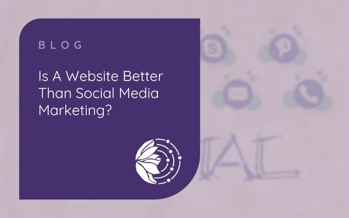 Is a website more important than social media marketing?