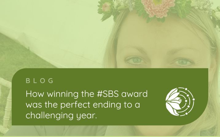 How winning the #SBS award was the perfect ending to a challenging year
