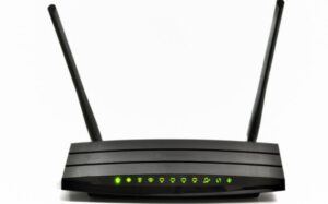 Choosing the right broadband for home working - picture of a broadband router
