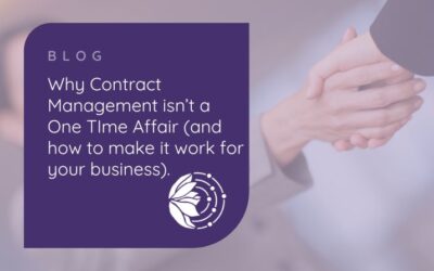 Why Contract Management Isn’t a One Time Affair (and how to make it work for your business)