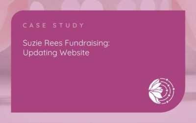 Suzie Rees Fundraising: Updating Website