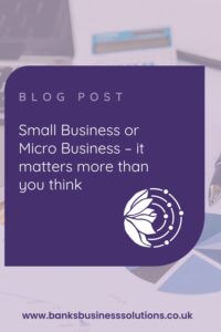 Small Business or Micro Business – it matters more than you think - picture of a spreadsheet and calculator