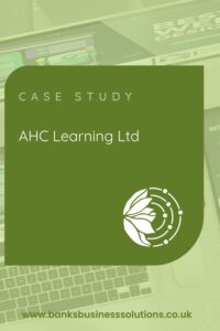 Alison Cassidy Case Study Pinterest Image Green box with logo