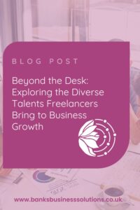 How Freelancers Aid Business Growth (and how your business can benefit) - picture of people around a desk