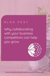 Why collaborating with your business competitors can help you grow - picture of a glass jar with money and a plant inside